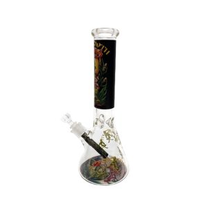 14" 7MM Alien Design Exclusive License Glass Bong (C1559-K18)