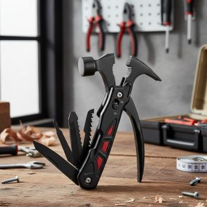 Multi Functional  Portable Claw Hammer Tool Stainless Steel Aluminum (KA-69-C)