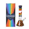 14″ 5MM Glass Beaker Bong - Dark Blue - (LGBTQ-002) - Image 8