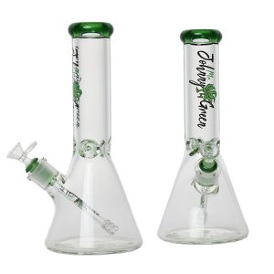 12" 9MM Johnny Green Glass Bong  (MJG-002)