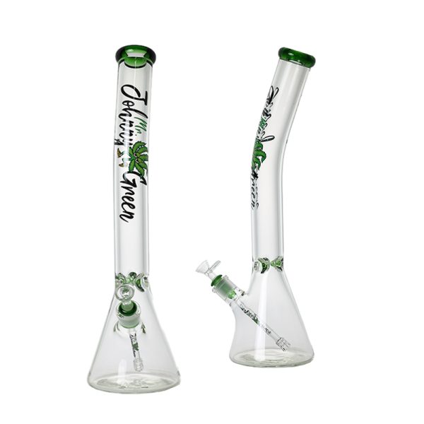 20"9MM Johnny Green Glass Bong  (MJG-009)