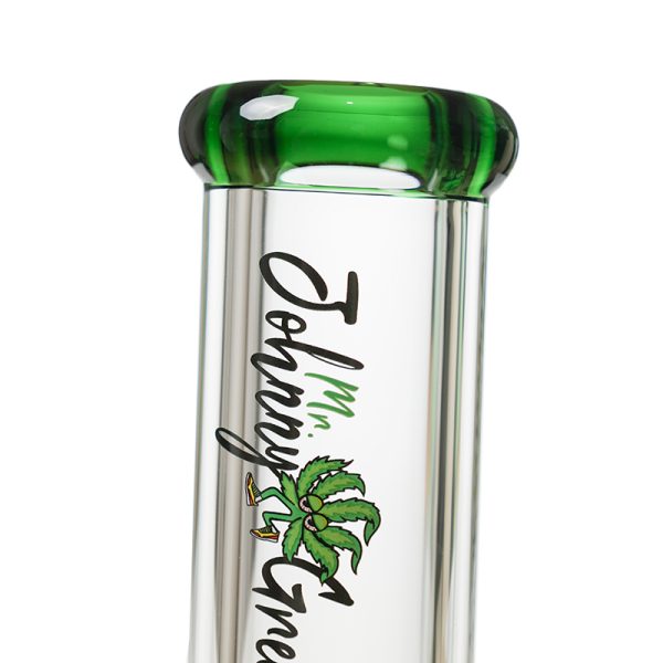 10" 9MM Johnny Green Glass Bong (MJG-011) - Image 4