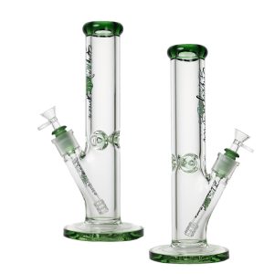 12"9MM Johnny Green Glass Bong (MJG-012)
