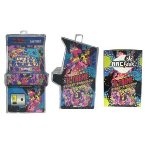 Arcade Glass Water Pipe With LED | Street Smoker (RWP-006)