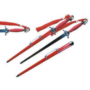 40" Chinese Tai Chi sword w/ Stainless Steel Blade -(T625902RD)