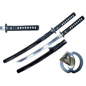 30 1/4" Carbon Steel Hand Forge Samurai Wakizashi Sword - (T64676-3)
