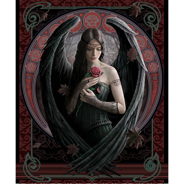 Angel Rose #7100, Signature Sherpa Lined Throw Blanket - (1703-7100)