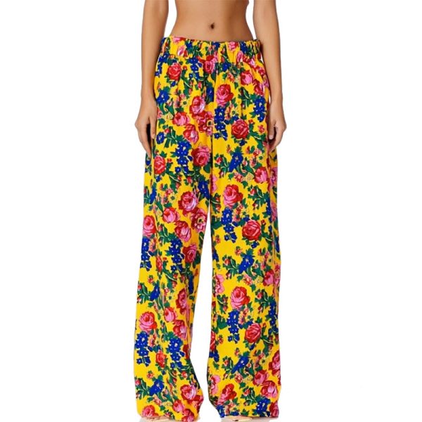 Floral Art Comfortable and Elegant Pajamas - (Floral 1029)