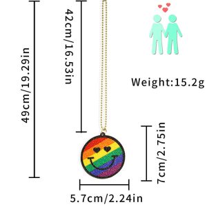 Pride-Smile Necklace (LGBTQ-07)