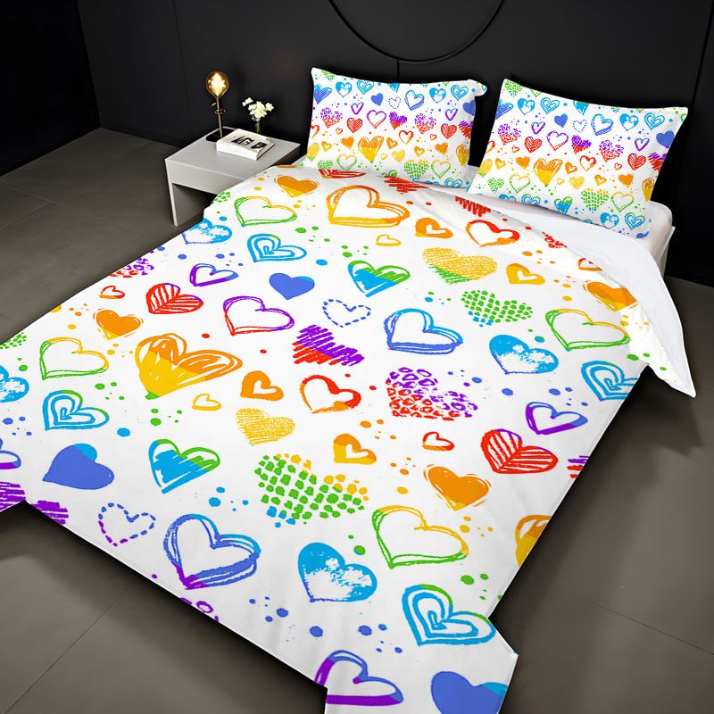 LGBTQ- 3PcsQueen Size Quilt Cover (LGBTQ-37) - Image 2