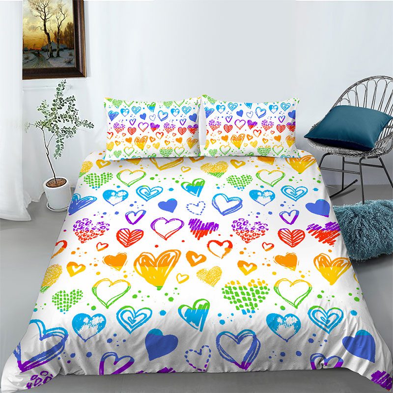 LGBTQ- 3PcsQueen Size Quilt Cover (LGBTQ-37) - Image 3