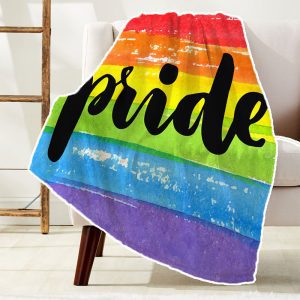 60*80'' LGBTQ- Fleece Single-Sided Digital Printed (LGBTQ-42)