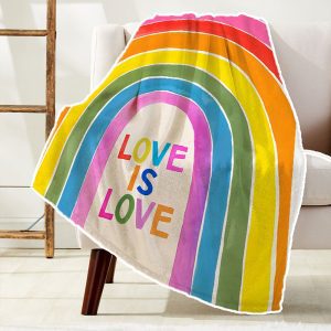 60*80'' LGBTQ- Fleece Single-Sided Digital Printed (LGBTQ-46)