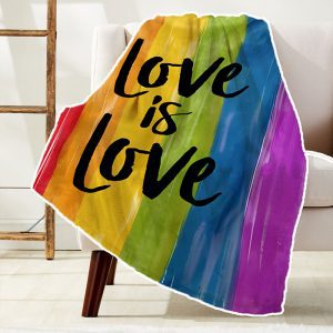 60*80'' LGBTQ- Fleece Single-Sided Digital Printed (LGBTQ-47)