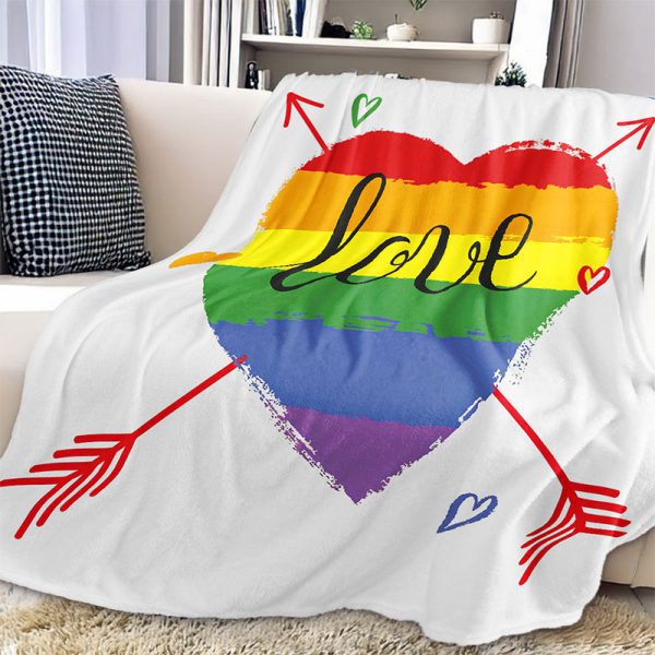 60*80'' LGBTQ- Fleece (LGBTQ-51) - Image 3