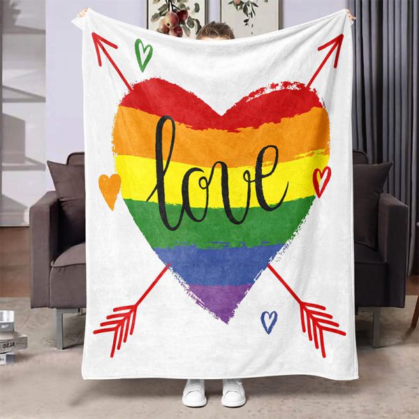 60*80'' LGBTQ- Fleece (LGBTQ-51) - Image 2