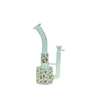Haze 10" Skull Red Roses rig - Pink (Mini-S)