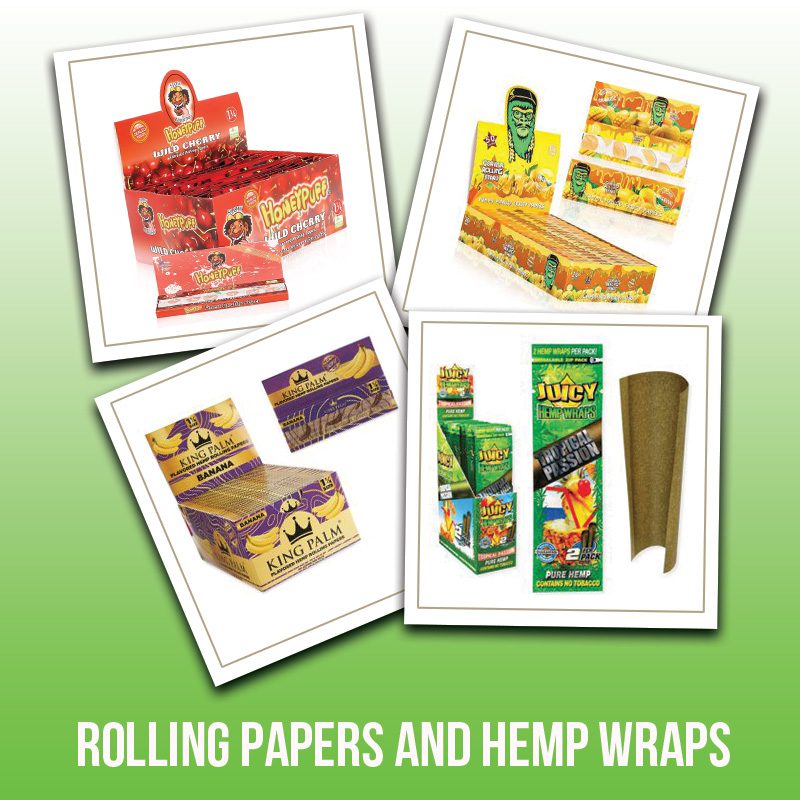 Rolling Papers And Hemp Wraps