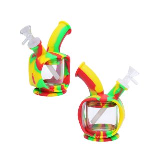 6.5'' Kettle silicone bong (SMKE-036-A)