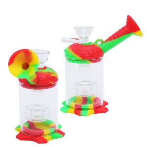 5.5''Silicone Fortress Bong (SMKE-043-A)