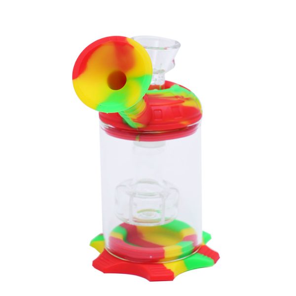 5.5''Silicone Fortress Bong (SMKE-043-A) - Image 2
