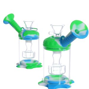 5.5''Silicone Fortress Bong (SMKE-043-b)