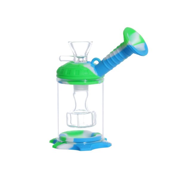 5.5''Silicone Fortress Bong (SMKE-043-b) - Image 2
