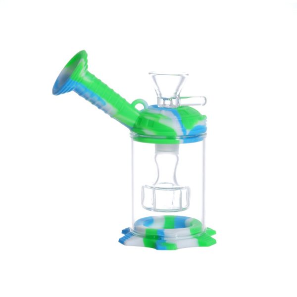 5.5''Silicone Fortress Bong (SMKE-043-b) - Image 5
