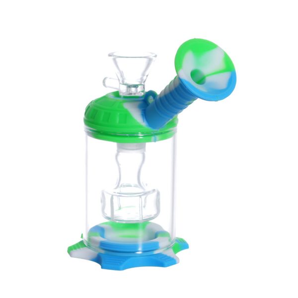 5.5''Silicone Fortress Bong (SMKE-043-b) - Image 3
