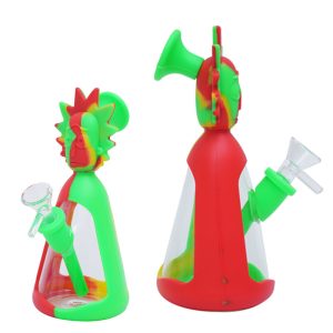 7.5''Silicone Alien Bong  (SMKE-046)