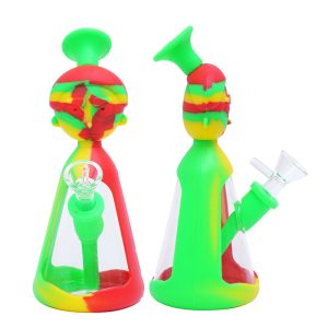 8'' Silicone Alien Bong (SMKE-047)