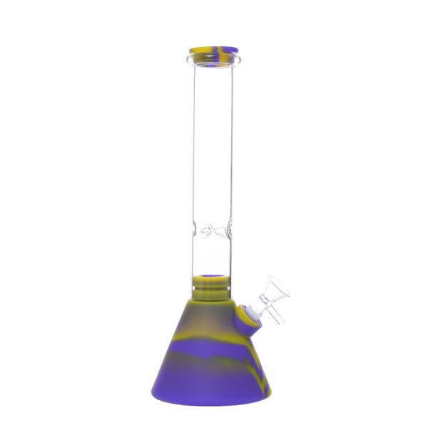 10''Silicone Long Neck Bong (SMKE-052-B)