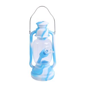 8'' Gas Lamp Silicone Bong (SMKE-064-Blue)