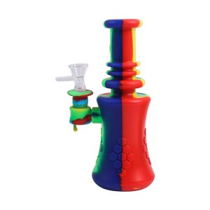 8'' Classic Honey Drop Silicone Bong (SMKE-067-B)
