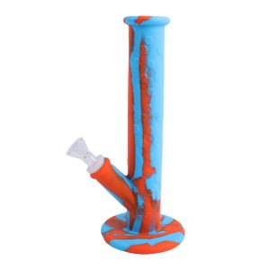 10''Silicone Tube Style bong (SMKE-080-A)