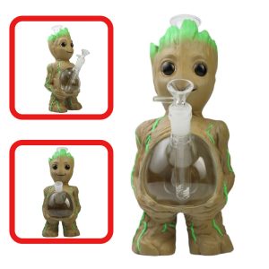 11" Cute Groot Tree Bong (SMKZ229)