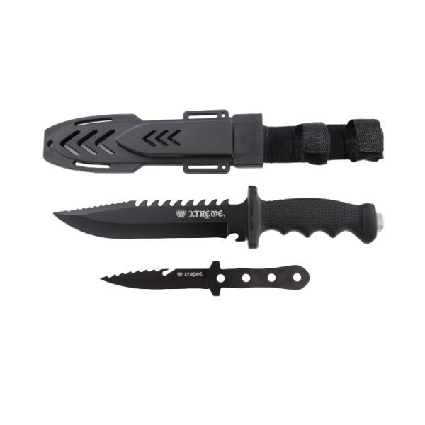 12" Xtreme Survival Hunting Knife (XTR-HKN117)