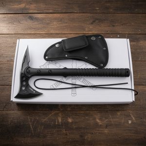 15.08" Tactical Tomahawk Axe with a sheath (XTR-HKN120)