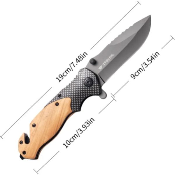 8.07" Xtreme Pocket Knife Gift Set (XTR-HKN133) - Image 5