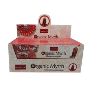 Nandita Fragrances Incense Sticks,15g Myrrh (45.721)