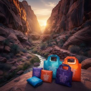 Shopping Bag, Turtle Design (2316)