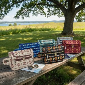 Unisex Canvas Printed Toiletries Bag (1643)