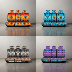 Back Seat Covers - Gradient Colors  - Assorted (9615)