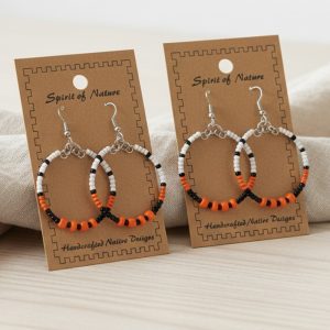 Acrylic Spirit of Nature EMC Earrings (EMC Jewelry-16)
