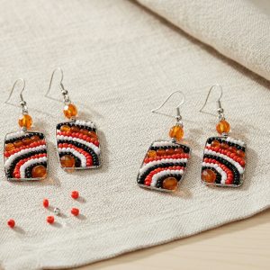 Acrylic Spirit of Nature Earrings (EMC Jewelry-19)