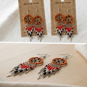 Acrylic Spirit of Nature Earrings (EMC Jewelry-23)