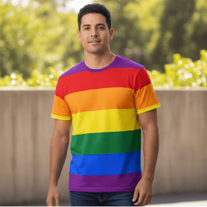 Pride -T shirt-Rainbow-Assorted Size (LGBTQ-05)