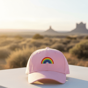 Rainbow Pride Gay Themed Hat-Pink (LGBTQ-25)