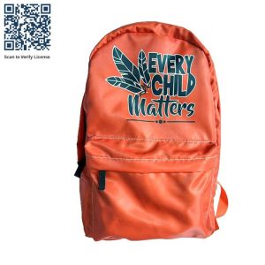 Every Child Matters Backpack - Orange (ECM014)