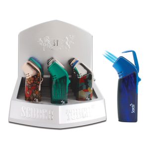 Scorch Torch 45 degree 3 Torch metallic & designs (61724-3T)